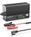 Noeifevo 29,2V 5A LiFePO4 batteriladdare för 24V 25,6V LiFePO4 batteri, XLR/IEC/XT60/Anderson 50A/M8