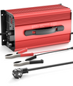 NOEIFEVO 54.6V 25A Lithium-batterijlader voor 48.1V (48V) 13S Lithium-Li-Ion-Lipo-batterij, LCD-scherm, instelbare stroom, oplader voor e-bike, scooter, elektrische motorfiets