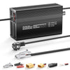 NOEIFEVO 60V 63V 17S 15A Lithium-batterioplader, Udgangsspænding 71,4V, Strømindstilling 1-15A, langsom opladning og hurtig opladning (MLC1300)