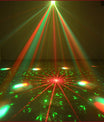 3-i-1 DMX RGBW partyljus, LED-laser, stroboskop, disco DJ-beam, spotscensbelysning, för dansklubb, bröllop och fjärilsljus