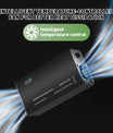 NOEIFEVO 58,8V 2-20A Caricabatterie per batterie al litio 51,8V 52V 14S Li-Ion Li-Po, con display LCD, corrente regolabile, caricabatterie per e-bike, scooter, moto elettrica