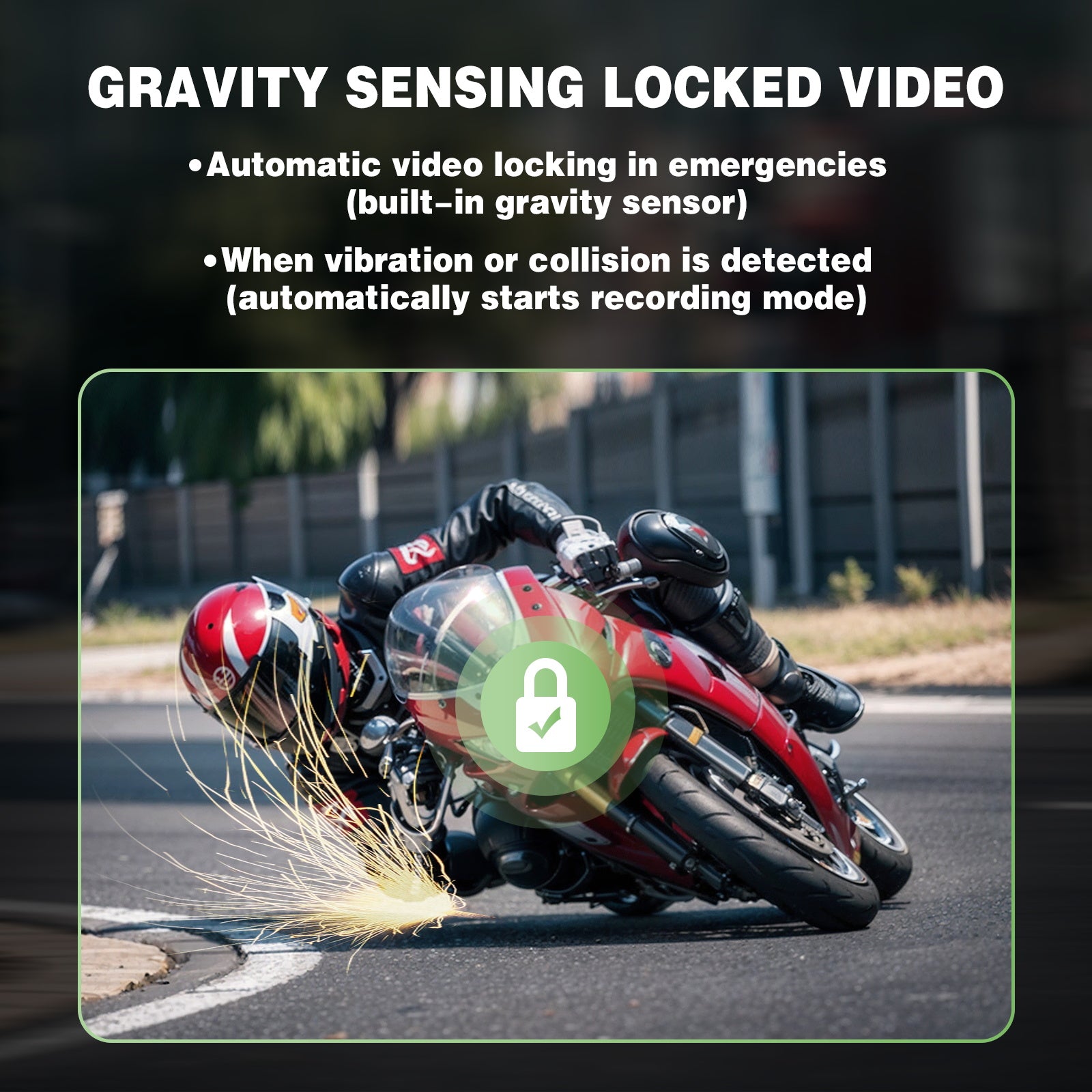 NOEIFEVO MT9B Motorcykel-Carplay-skærm med blindvinkelregistreringsfunktion, trådløs CarPlay og Android Auto, bærbar vandtæt 6,3-tommer touchskærm, forbedret dual Bluetooth, navigation