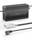 NOEIFEVO 113.4V  1A-12A Lithium-Batterieladegerät für 99.9V (96V) 27S Lithium-Li-Ionen-Lipo-Batterie, LCD-Anzeige, Strom einstellbar