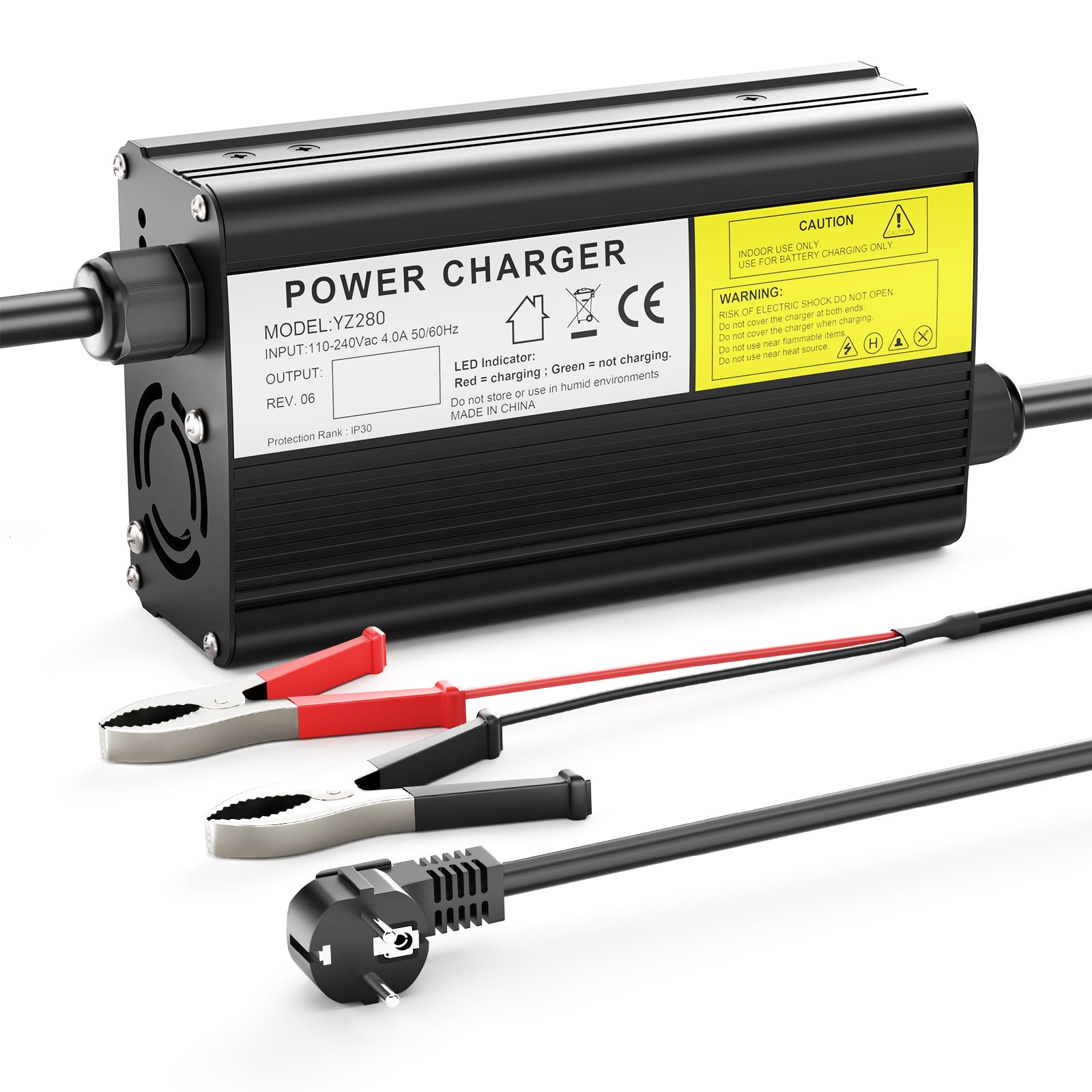 NOEIFEVO 73V 3A LiFePO4-batteriladdare för 60V 64V 20S LiFePO4-batteri, laddare för E-cykel, scooter, elektriska enheter och motorcyklar.