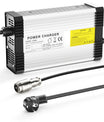 NOEIFEVO 27.6V-29.4V 14A Cargador de batería de plomo-ácido  para baterías de plomo-ácido de 24V, con ventilador de refrigeración y apagado automático.