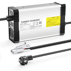 NOEIFEVO 14.6V 20A LiFePO4-batterilader til 12V 12.8V 4S LiFePO4-batteri, med kølevifte, automatisk slukning.