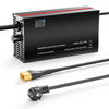 NOEIFEVO 58,8V 2-20A Cargador de batería de litio para baterías de 51,8V 52V 14S Li-Ion Lipo, pantalla LCD, corriente ajustable, cargador para E-Bike, scooter, motocicleta eléctrica
