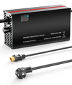 NOEIFEVO 58,8V 2-20A Caricabatterie per batterie al litio 51,8V 52V 14S Li-Ion Li-Po, con display LCD, corrente regolabile, caricabatterie per e-bike, scooter, moto elettrica