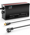 NOEIFEVO 60V 2A-20A Cargador de Baterías Ajustable para Baterías de Plomo-Ácido, AGM, Gel, Cargador para Baterías de Carros de Golf, con Pantalla LED.