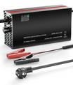 NOEIFEVO 60V 2A-20A Cargador de Baterías Ajustable para Baterías de Plomo-Ácido, AGM, Gel, Cargador para Baterías de Carros de Golf, con Pantalla LED.