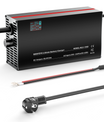 NOEIFEVO 58,8V 2-20A Caricabatterie per batterie al litio 51,8V 52V 14S Li-Ion Li-Po, con display LCD, corrente regolabile, caricabatterie per e-bike, scooter, moto elettrica