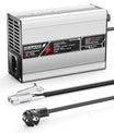 NOEIFEVO 29.4V 2A 3A 4A 5A Cargador de Litio para baterías Li-Ion Lipo 7S 25.9V, con ventilador de refrigeración, apagado automático.