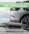 NOEIFEVO EV Wallbox 11kW, Mobile Ladestation 3-Phasen 400V (6-16A einstellbar), Type 2 Ladekabel mit EU-Reiseadapter (CEE32/CEE16A/Schuko/Type2 Stecker), für Model Y/3, ID.3/4/5, MG4, EX30, Zoe und andere PHEV/EV.