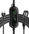 Noeifevo Portátil Tipo 2/Tipo 1 3.7KW 16A EV Cargador,  5m/10m/15m móvil EV Cable de carga con Schuko