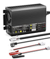 Noeifevo 12V 12,8V 30A Lithium LiFePO4 batteriladdare, laddningsspänning 14,6V, 0V BMS aktivering, automatisk avstängning, aluminiumhus