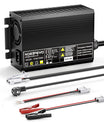 Noeifevo 29,2 V 20A LiFePO4 bateria de Carregador para bateria de lítio 24 V 25,6 V, ativação de 0 V BMS, desligamento automático com proteção total