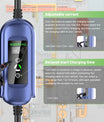 Noeifevo 11KW Mobil EV Wallbox, bilbatterioplader til alle type 2 køretøjer, 5M/10M/15M, CEE16A