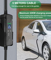 Noeifevo 22KW 32A 3 שלב EV wallbox, סוג 2 מטען כוח לכלי רכב חשמליים, סט שלם

 