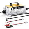 NOEIFEVO 36V 38,4V LiFePO4 batterilader, 43,8V 25A vanntett lader for golfbil/båt/bobil, med full beskyttelse
​