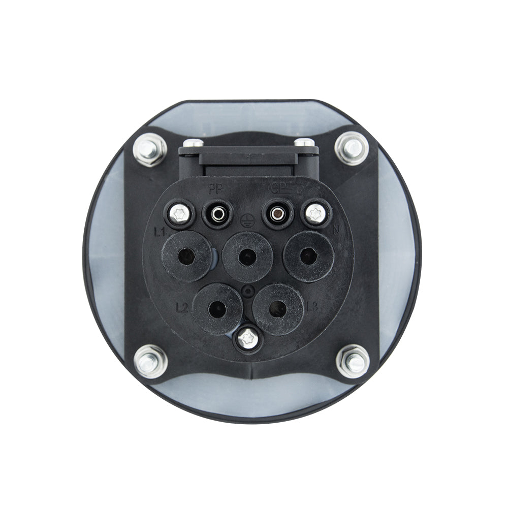 NOEIFEVO Typ 2 Buchse Steckdose IEC 62196-2 16/32A 3Phase für AC EV Ladestation Wallbox