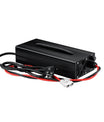 NOEIFEVO 24 V 5–50 A Strom einstellbares Blei-Säure-Batterieladegerät, LCD-Display, Schnellladegerät für Wohnmobil, Trolling-Motor, Boot und Wohnwagen
