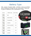 NOEIFEVO 12V 30A DC na DC Inteligentna ładowarka ze wzmacniaczem, obsługa aplikacji Bluetooth, do baterii LiFePO4, baterii litowej, kwasu ołowiowego AGM