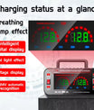 12 10A / 24V 5A Fuldautomatisk bilbatterioplader Intelligent pulsreparation bilbatterioplader Motorcykelbatterioplader