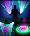 RGB Laser handschuhe, Party Laser handschuhe, rotierende Laser handschuhe, Sternenhimmel-Laserhandschuhe, geeignet für Nachtclubs, Bars und Bühnenbeleuchtung