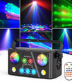 40W RGB LED Bienenauge Beam-Effektleuchte 5IN1 Disco-Kugel Färbemuster Stroboskop DJ-Licht für Disco-Party und Bühne
