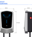 Noeifevo Q6 EV-latausasema Wallbox 11kW 16A tyyppi 2 5M DC6mA RCD-suojaus