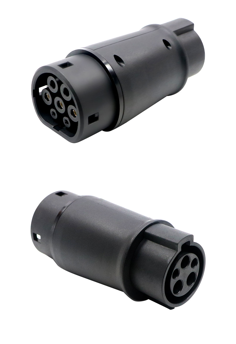 Type 1 naar Type 2 EV-opladeradapter, omvormer voor Type 1 EV-oplader om Type 2 auto op te laden. 