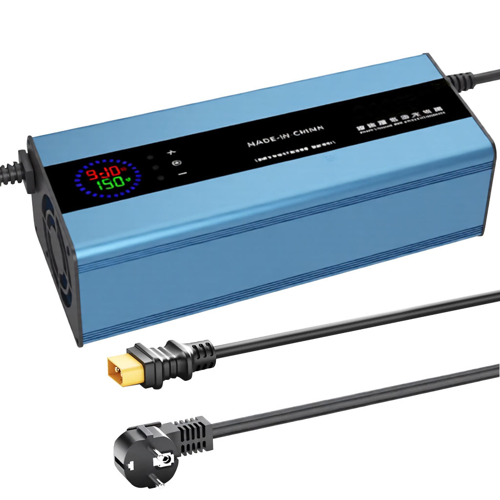 NOEIFEVO 15A Virta 42V-88.2V Jännitesäätöinen Li-ion LiFePO4 Litiumlaturi 36V 48V 60V 72V 84V akulle